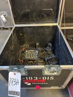 (10) ColorBlast 6 Wash Lights w/ Road Case