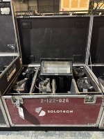 (8) Atomic 3000 DMX Strobe Lights w/ Case