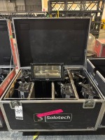 (8) Atomic 3000 DMX Strobe Lights w/ Case