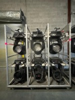 (6) Philips VARI?LITE VL3500 Lights w/ Rack