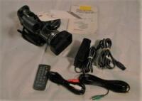 Sony HVR-A1U Camcorder with Camouflage Body Includes Zeiss Vario-Sonnar 10x Zoom Lens