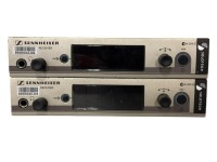 (2) Sennheiser Receivers and (2) Mics