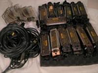 Lot (13) Lowel Tota-Light Lamps
