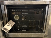 Meyer and Crest Amplifier Rack System