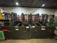 (24) Frames w/ (2) Rolling Carts