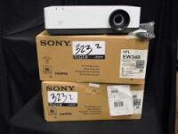 Sony 4200 Lumen WXGA high brightness compact Projector with HDBaseT White