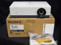 Sony 4200 Lumen WXGA high brightness compact Projector with HDBaseT White