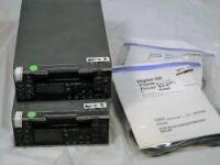 Sony HVR-M25AU HDV Format VTR Decks Includes Manuals