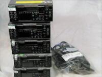 Lot (1) Sony HVR-M25AU Decks with Power Cable and (3) Sony HVR-M25AU Decks with Non-working HDMI Connection and Power Cables