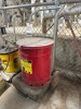 Justrite Oily Waste Can w/ Cart