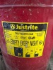 Justrite Oily Waste Can w/ Cart - 2