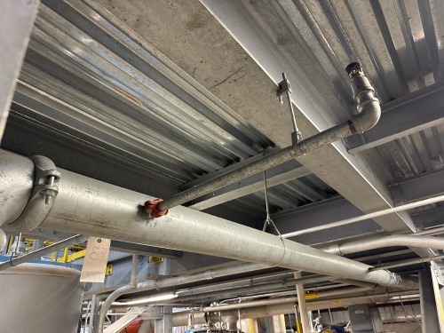 Assorted Carbon Steel Flanged Process Pipes