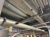 Assorted Carbon Steel Flanged Process Pipes