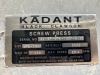 2022 Kadant VPK-100F Screw Press w/ Motor - 12