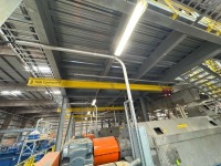 (4) 8-Ton I-Beams w/ (6) Hoists