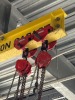 (4) 8-Ton I-Beams w/ (6) Hoists - 9