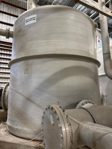 2023 AFC FRP 10,000 Gallon White Water Tank