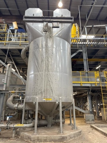 Suez Saturn S500 Clarifier w/ Dissolution Pipe & Flocculant/Coagulant Skid