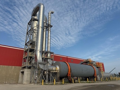 Complete Rotary Drum Dryer System