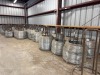 (32) Assorted Spools Galvanized Steel Wire