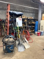 (3) Shelves w/ Assorted Tools