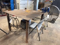 Steel Welding Table w/ Vise