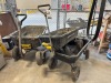 Pallet Cypress Blend Mulch, (3) Gorilla Carts & Hose - 3