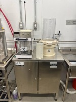 Lab Pulp Disintegrator w/ Freeness Tester Cabinet & Pump