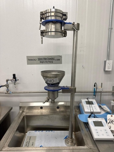 Canadian Standard Freeness Pulp Tester