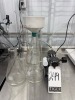 Oil Free Vacuum Pump & Assorted Glassware