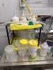 Oil Free Vacuum Pump & Assorted Glassware - 3