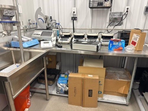 (3) Stainless Steel Tables