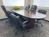 Conference Table, (6) Chairs & Whiteboard