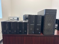 (8) Assorted Dell Desktop Computers