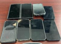 (8) Assorted Samsung & Iphones