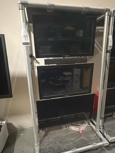 Monitors w/Custom Stand