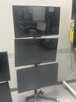 Insignia LED TV's w/Mobile AV TV Stand