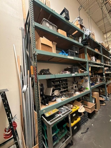 Contents of Pallet Racking