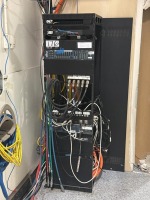 Network Server Rack w/Components