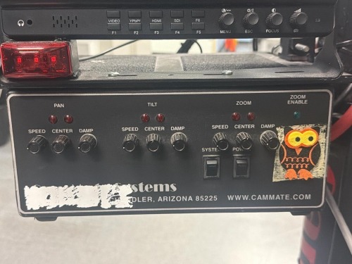 Camera Jib Remote Control Panel w/Feelworld Monitor