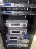 AV Broadcast Equipment w/Rack - 4
