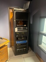 AV Broadcast Equipment w/Rack