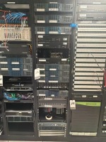 Network Server Rack w/ Components