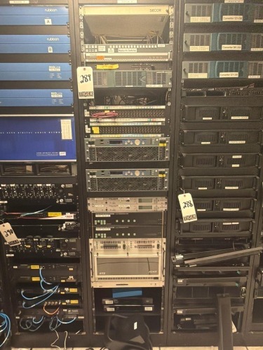 Network Server Rack w/ Components