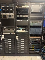 Network Server Rack w/ Components