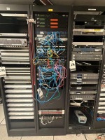 Network Server Rack w/ Components