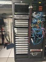 Network Server Rack w/ Components
