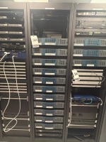 Network Server Rack w/ Components