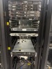 (5) Assorted Network Server Racks w/ Components - 4