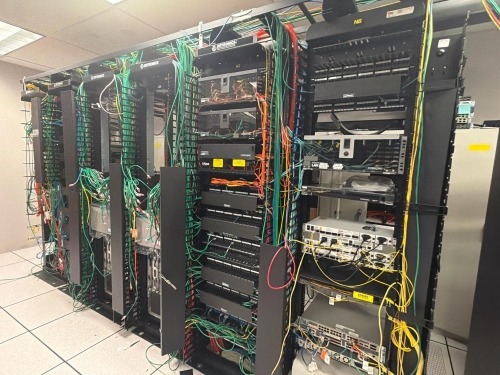 (6) Assorted Network Server Racks w/ Components